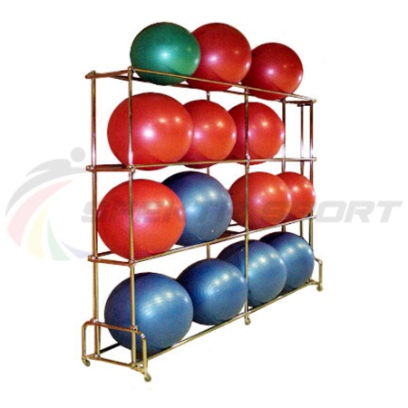 Купить Стеллаж для гимнастических мячей 16 шт в Осташкове 